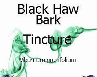 Black Haw Bark Tincture – (Viburnum prunifolium) – Sweet Haw-Stag Bush - 50ml