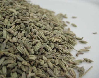 Fennel Seed - Whole Seed and Fine Ground - Foeniculum vulgare - 100 grams