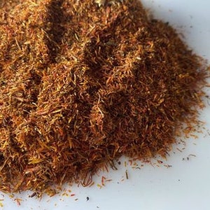 False Saffron – Kusum Flower Petals – Indian Safflower – Carmanthus tinctorius - 50 grams