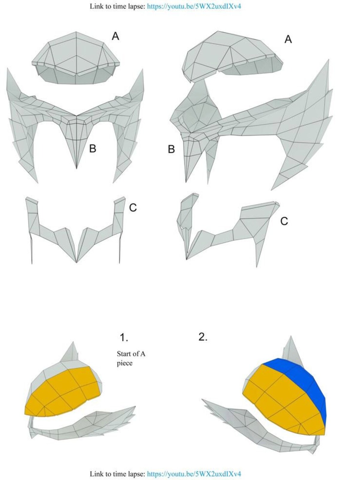 Hawkgirl Helmet Mask Printable Template DIY PDF File - Etsy