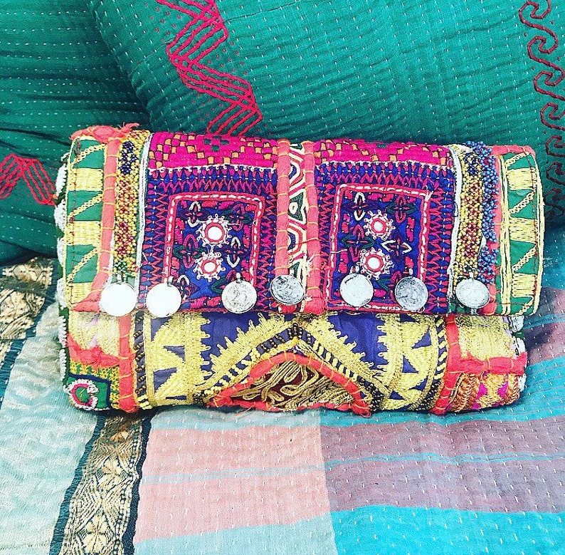 Vintage Indian Fabric Taj Bag 4 - Etsy Norway