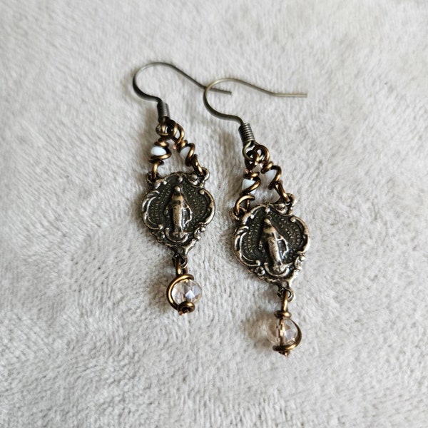 Miraculous Medal Earrings