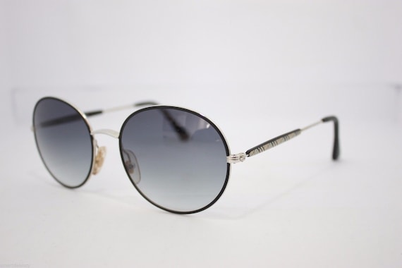 Burberrys of London Round Oval Vintage Sunglasses Rare 
