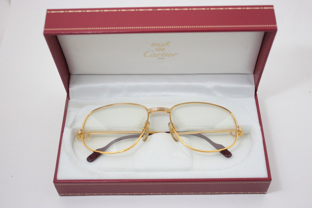 Les Must De Cartier Vintage Eyeglasses Made in France 80's Etsy