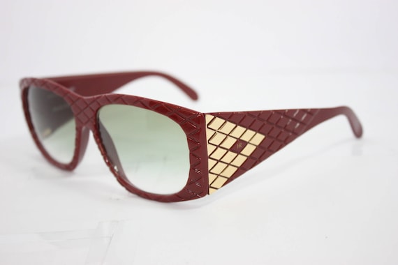 Helena Rubinstein Vintage Sunglasses HR 22 23 Red… - image 1