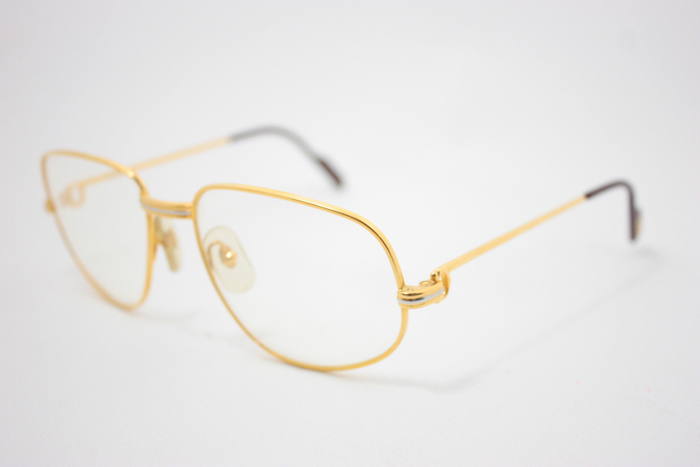 Les Must De Cartier Vintage Eyeglasses Made in France 80's Etsy