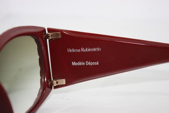 Helena Rubinstein Vintage Sunglasses HR 22 23 Red… - image 3