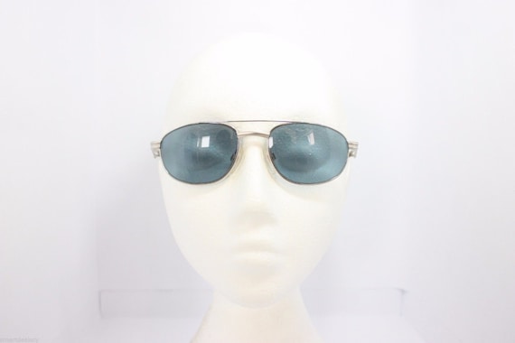 Alpina Token Ring Vintage Sunglasses Excl Condition NOS Gunmetal Black 55mm