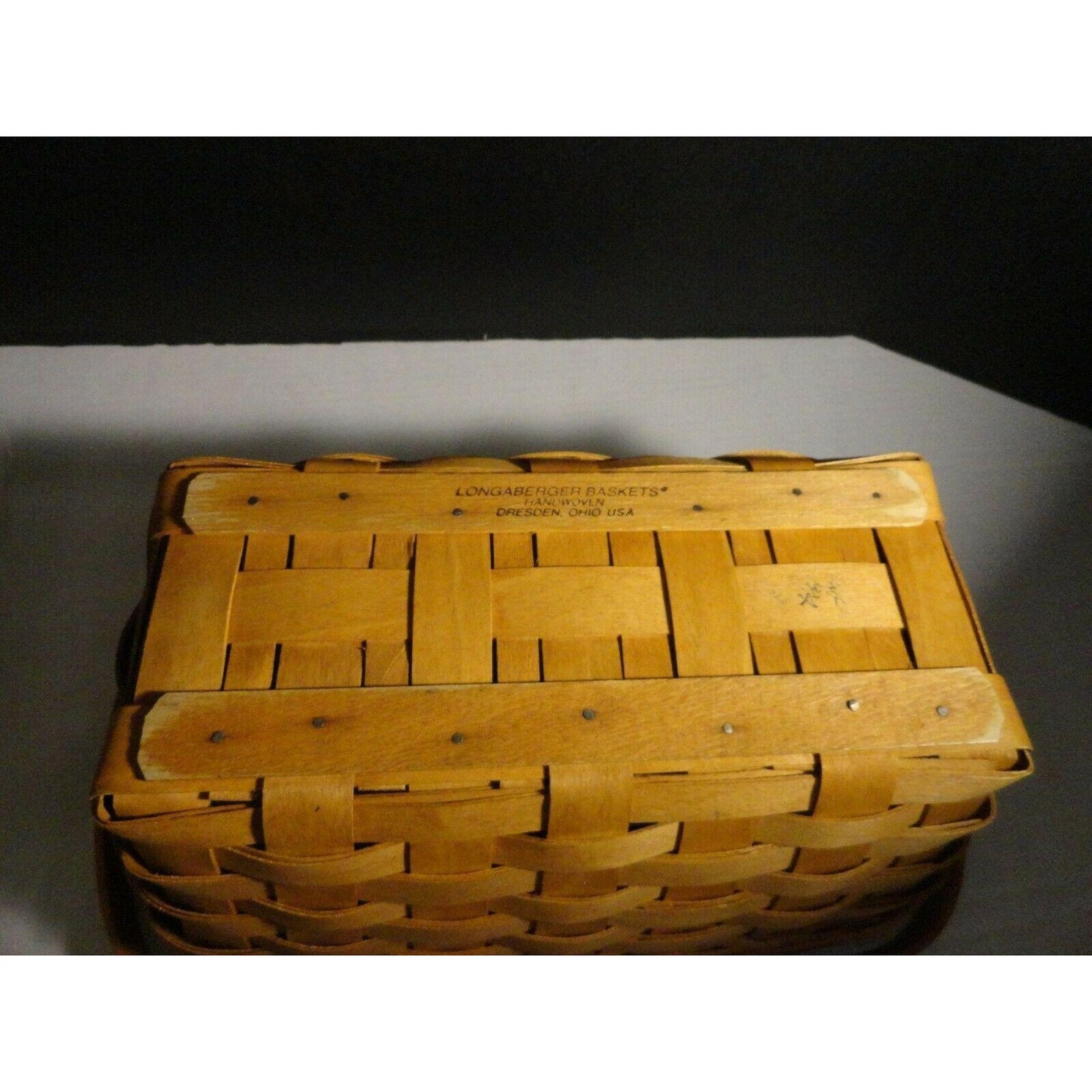 Longaberger Woven Med Gathering Basket Etsy
