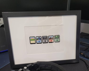 Pattern: Magic the Gathering, MtG Basic Lands Cross Stitch (DIGITAL)