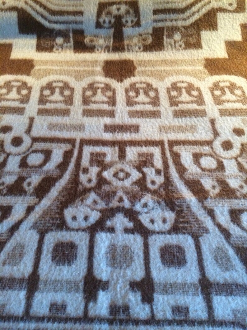 HUANCATEX Peruvian 100 Llama Wool Blanket Etsy