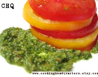 Easy Basil Pesto Recipe Homemade Sauces Italian Cooking Handmade Dips Fresh Spreads