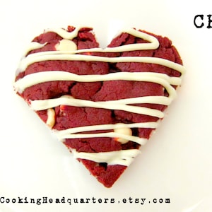 Red Velvet Chocolate Chip Cookies Rezept Hausgemachte Keksrezepte Südländische Hochzeitstorten Urlaub Desserts Gastgeschenke Süße Leckereien