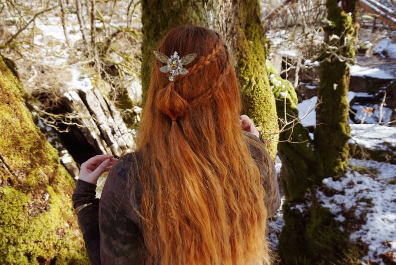 Fairy Hair Comb Enchanted Forest Etsy