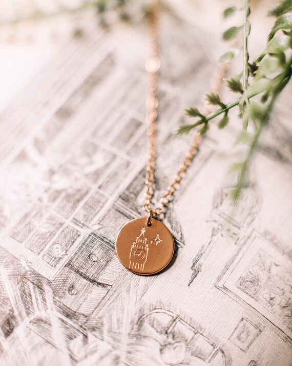 Second Star Necklace 14k Gold Filled or 