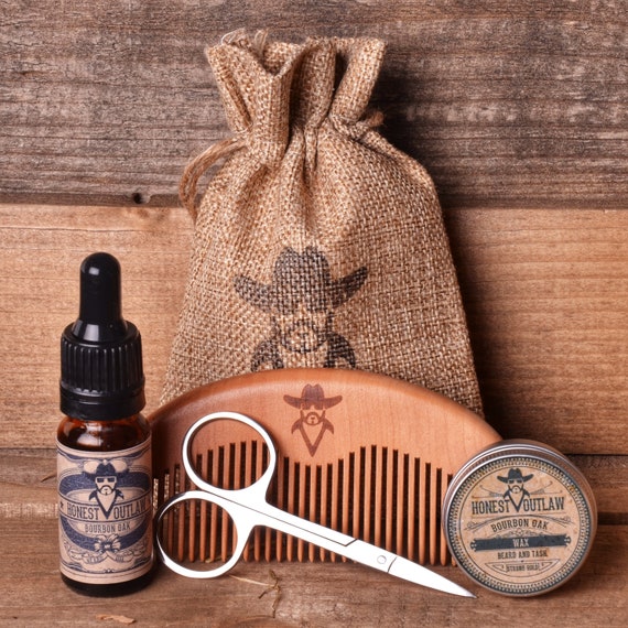 beard and moustache grooming kit