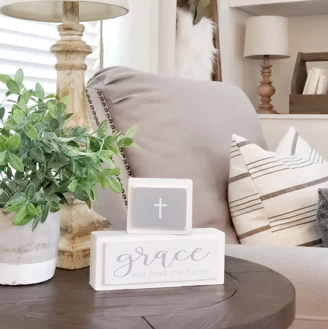 Stacked Block Set Block Sign Shelf Sitter Sign Tiered - Etsy