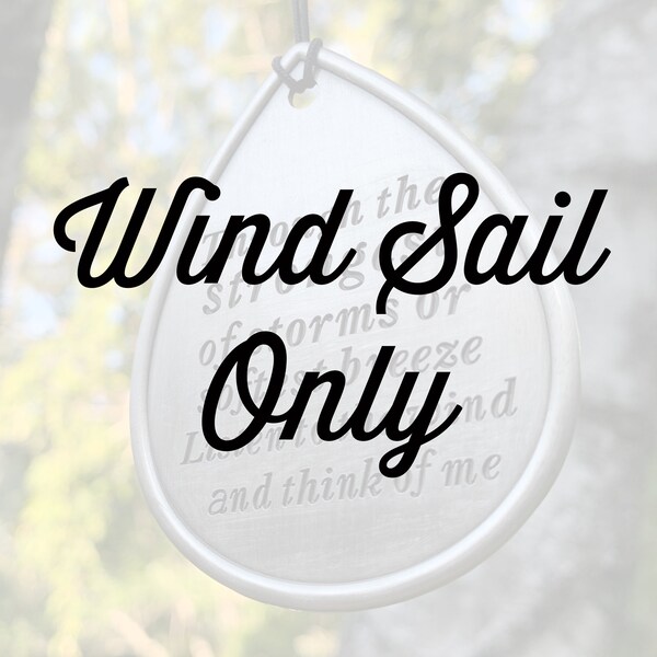 Sail Replacement for Wind Chime Etsy