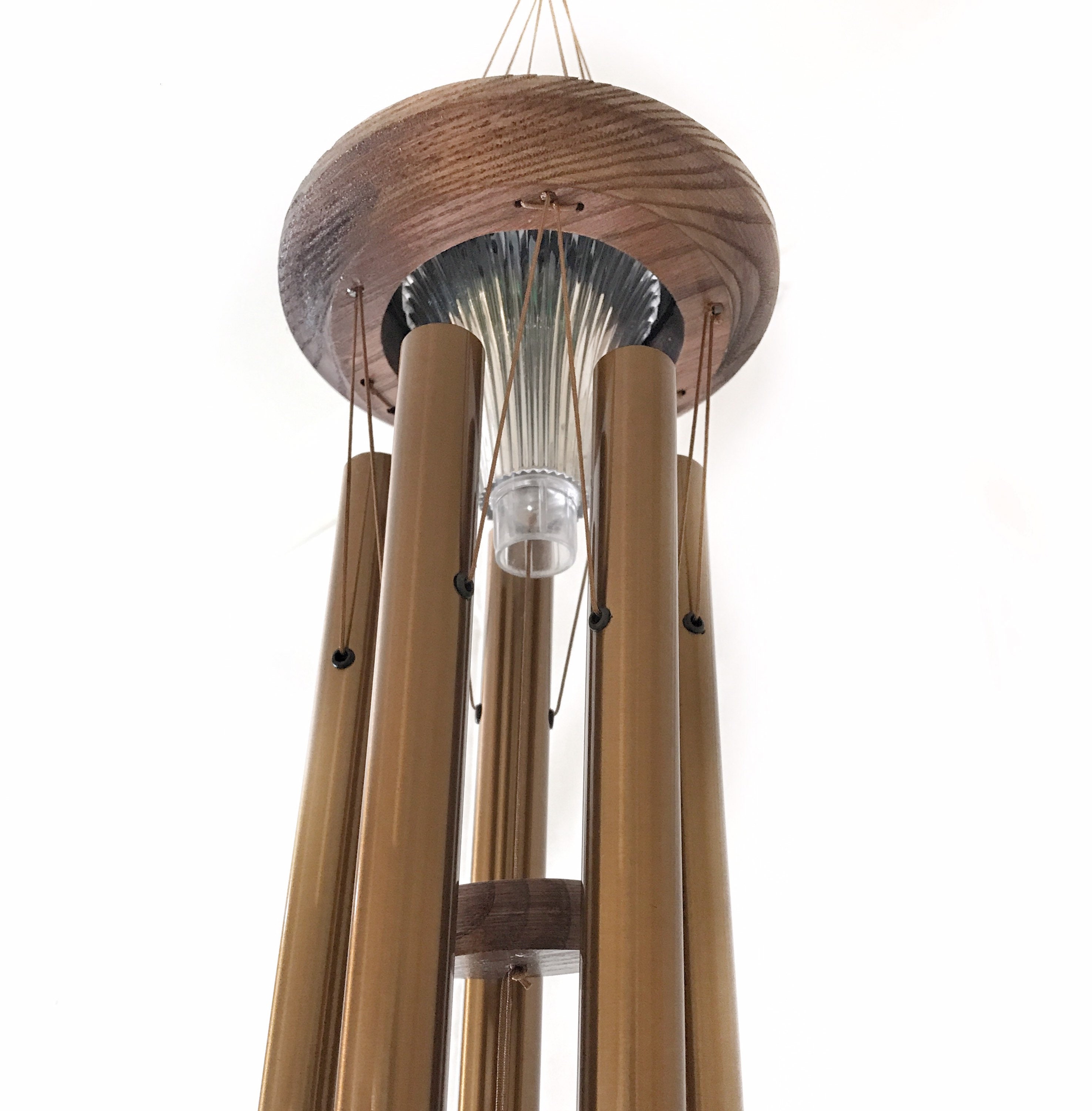 Memorial Solar Wind Chime USA Seller 28 inch Copper Through Etsy