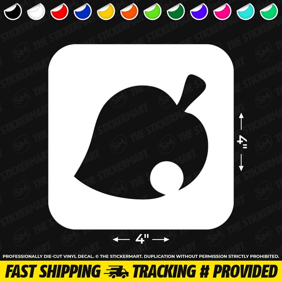 Download Free Animal Crossing New Leaf Square Logo 4x4 Vinyl Etsy SVG Cut Files