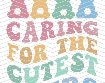 Caring For The Cutest Little Peeps L&D Nurse Easter, Labor And Delivery, Mother Baby Nurse, Cutest Bunnies, NICU Nurse Png