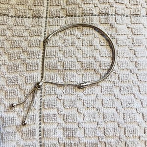 Sterling Silver Pandora Bolo Bracelet - 7.5 in