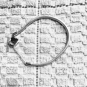 Sterling Silver Pandora Toggle Bracelet - 7.5 in