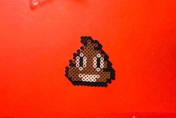 Poop Emoji Perler Beads 2025