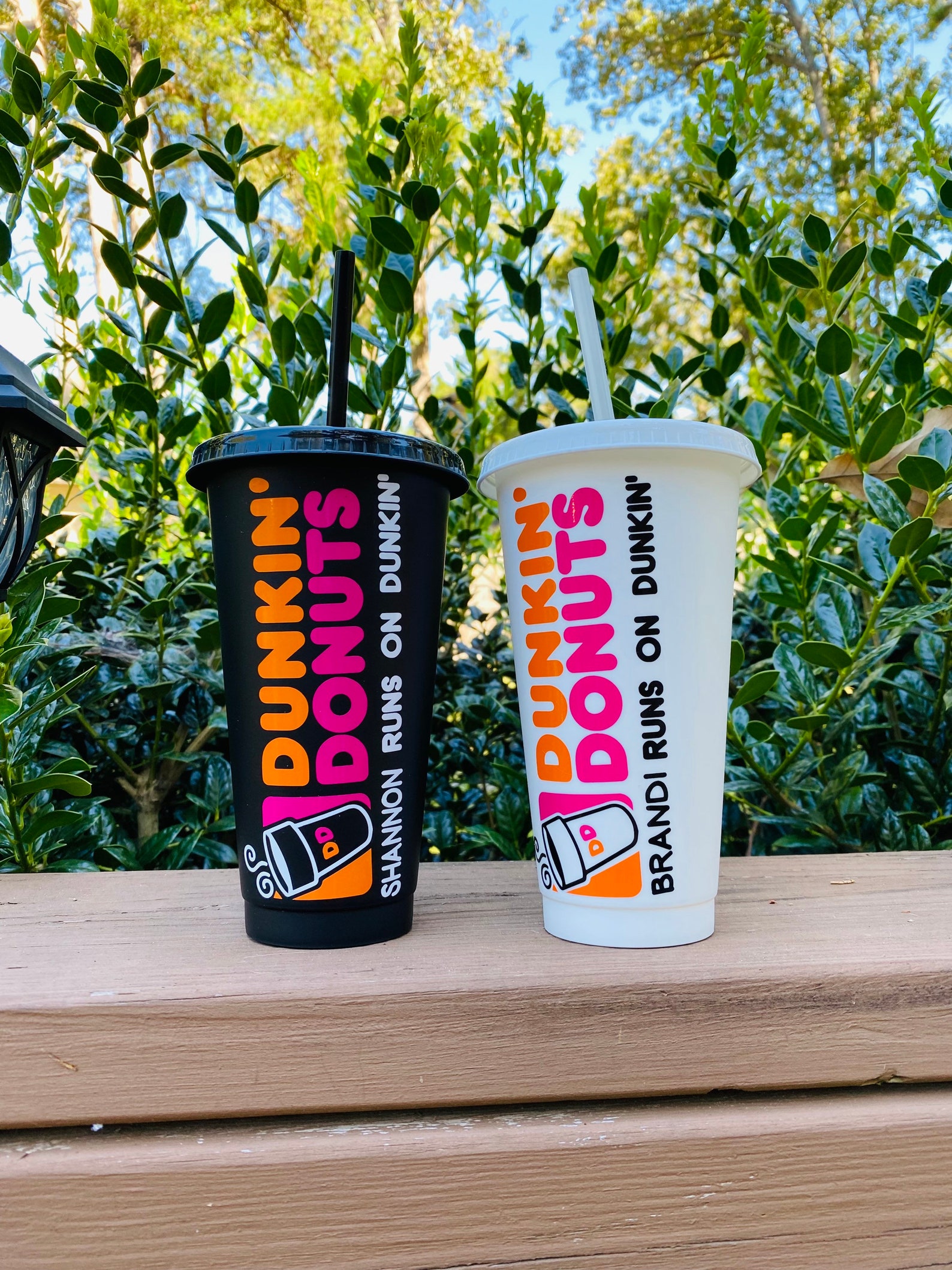 Personalized Dunkin Donuts Cup Dunkin Donuts Tumbler Dunkin Etsy