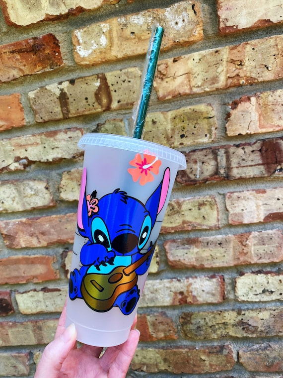 Stitch Cup | Disney Stitch Starbucks Cup | Stitch Drinks Cup | Disney  inspired Starbucks Cup | Personalised Cold Cups 
