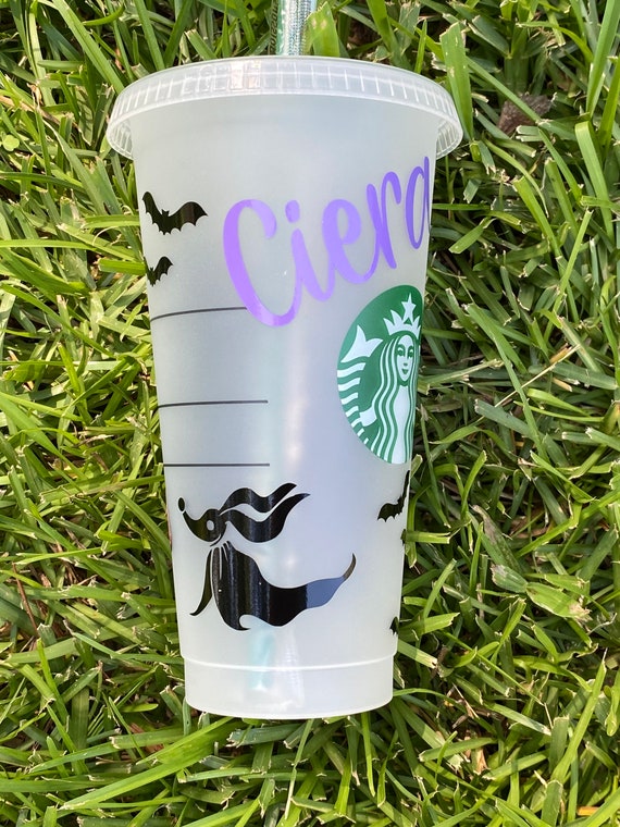 jack skellington and sally starbucks cup