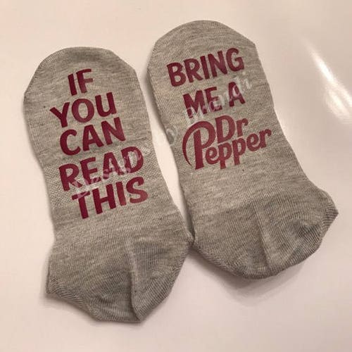 If You Can Read This Bring Me a Diet Dr Pepper Valentines Day - Etsy