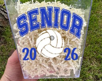 Volleyball Gift Basket / Senior Gift / Senior Volleyball / Senior Year/ Senior 25-26 / Senior Volleyball The Final Set