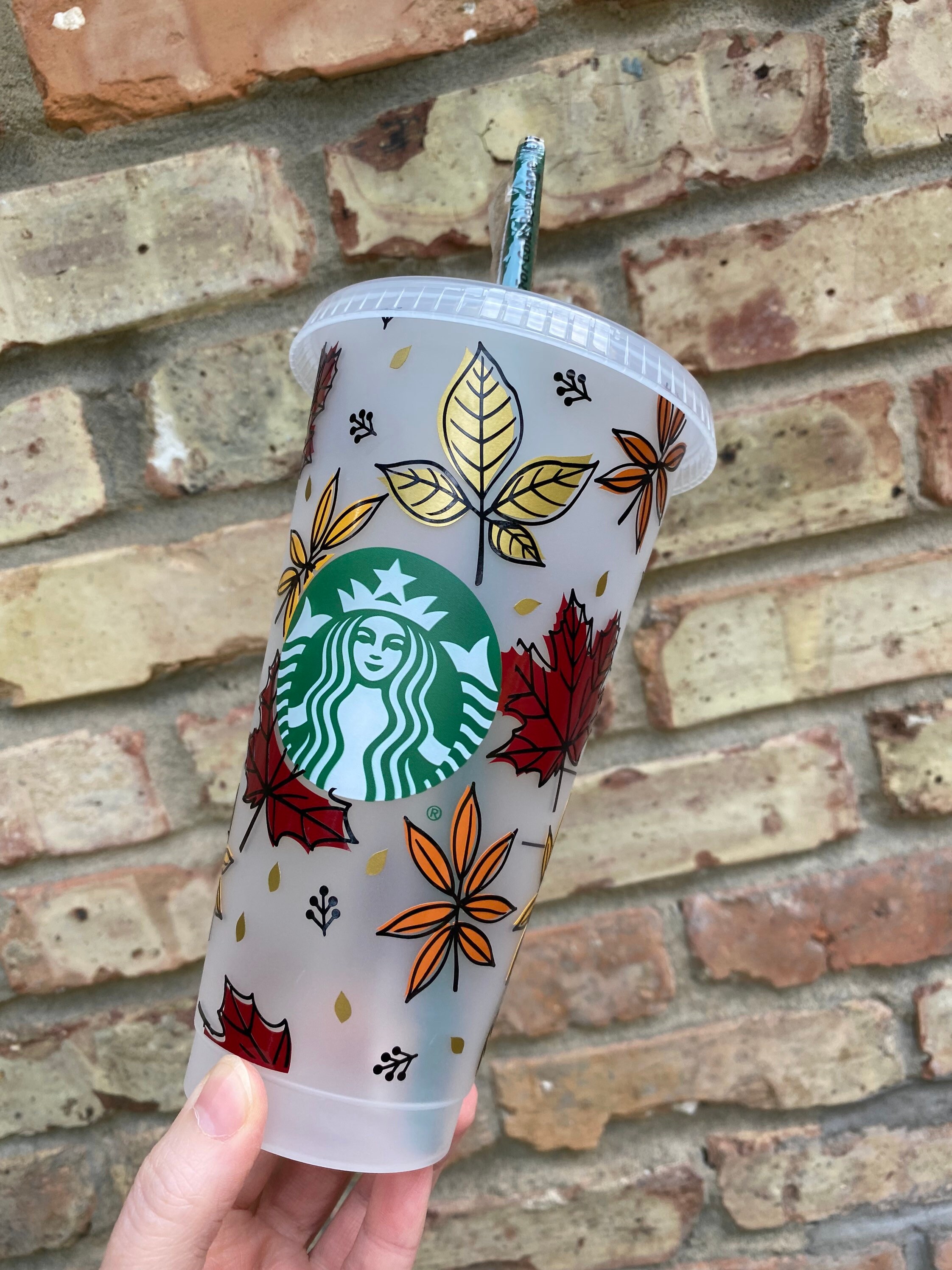 Pumpkin Starbucks Reusable Hot Cup Fall Cup Personalized Cup With Name  Halloween Cup Starbucks Tea Tumbler -  Israel