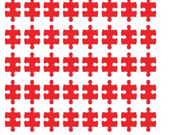 Puzzle piece Tan Decals / Tanning Stickers / Tanning Bed Stickers / Tanning Bed Decals / Tan Line Decals / Tanning / Tanning Bed/ Autism