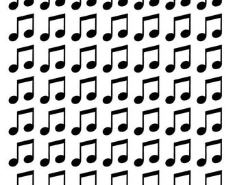 Music Note Tan Decals // Tanning Stickers // Tanning Bed Stickers // Tanning Bed Decals // Tan Line Decals // Tanning // Tanning Bed