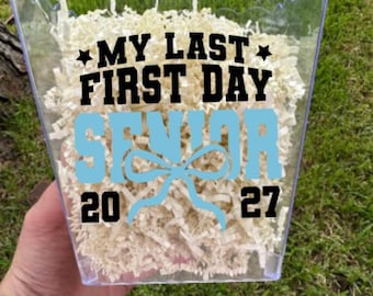 Last First Day Gift Basket / Senior Gift / Senior First Day of School/ Senior Year/ Senior 26-27