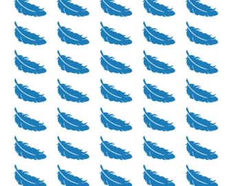 Feather Tan Decals // Tanning Stickers // Tanning Bed Stickers // Tanning Bed Decals // Tan Line Decals // Tanning // Tanning Bed