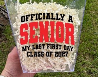 Last First Day Gift Basket / Senior Gift / Senior First Day of School/ Senior Year/ Senior 2027