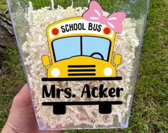 Bus Driver Gift Basket / Bus Driver Appreciation Gift / Bus Driver / Personalized Bus Driver Gift