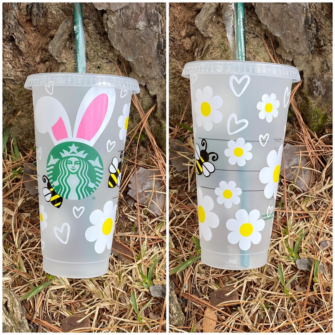 Easter Starbucks Cup Eastertumbler Starbucks Cup Etsy