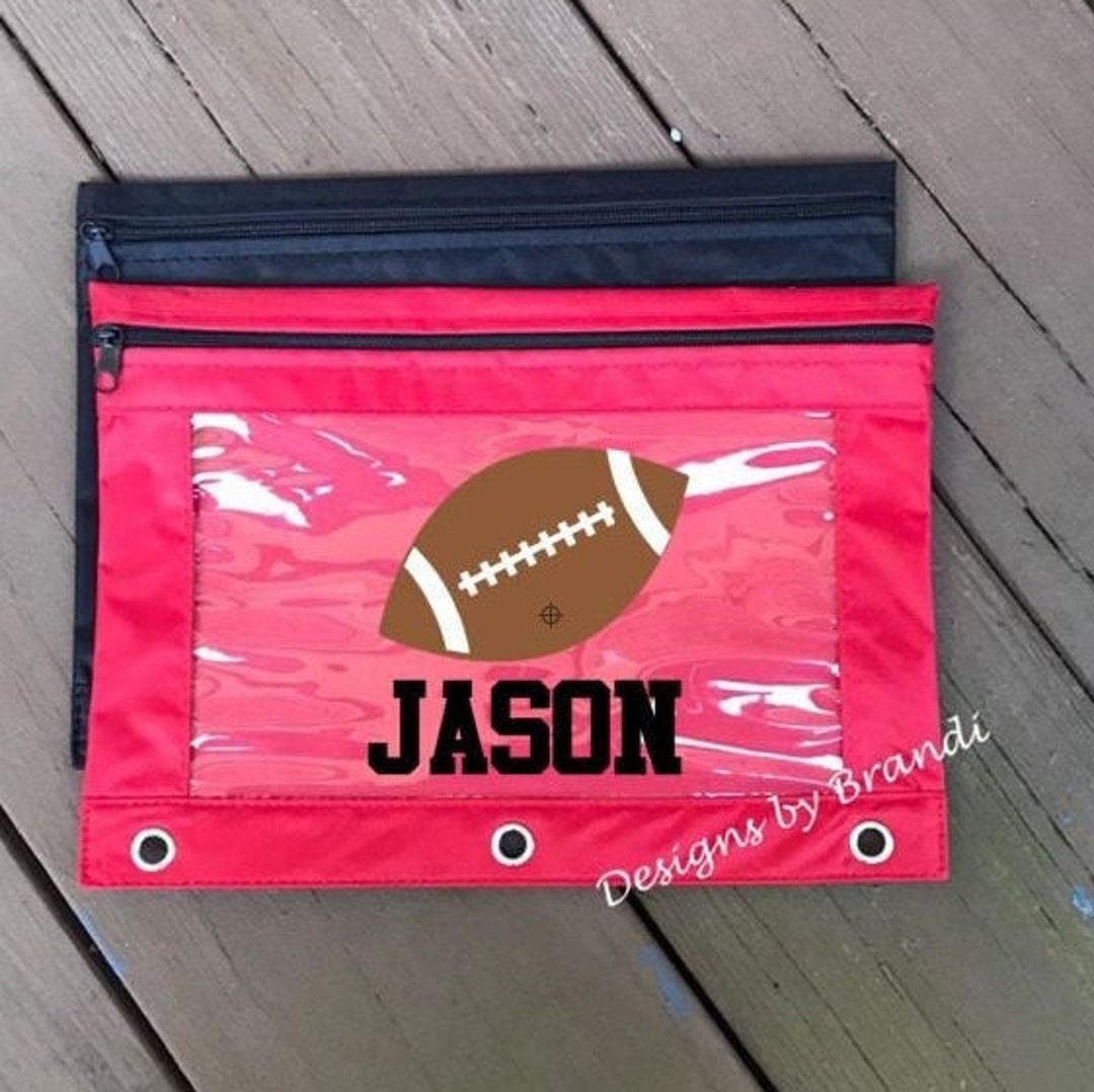 Basketball Pencil Pouch, Baseball Pencil Pouch, Sports Pencil Pouch