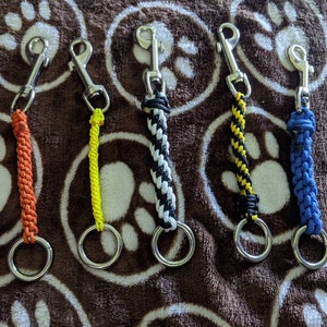 Paracord Dog Training Tab(Grab Tab) or Safety Strap