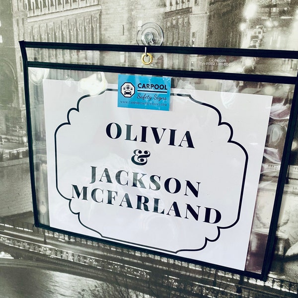 School Pick up Tags - Etsy