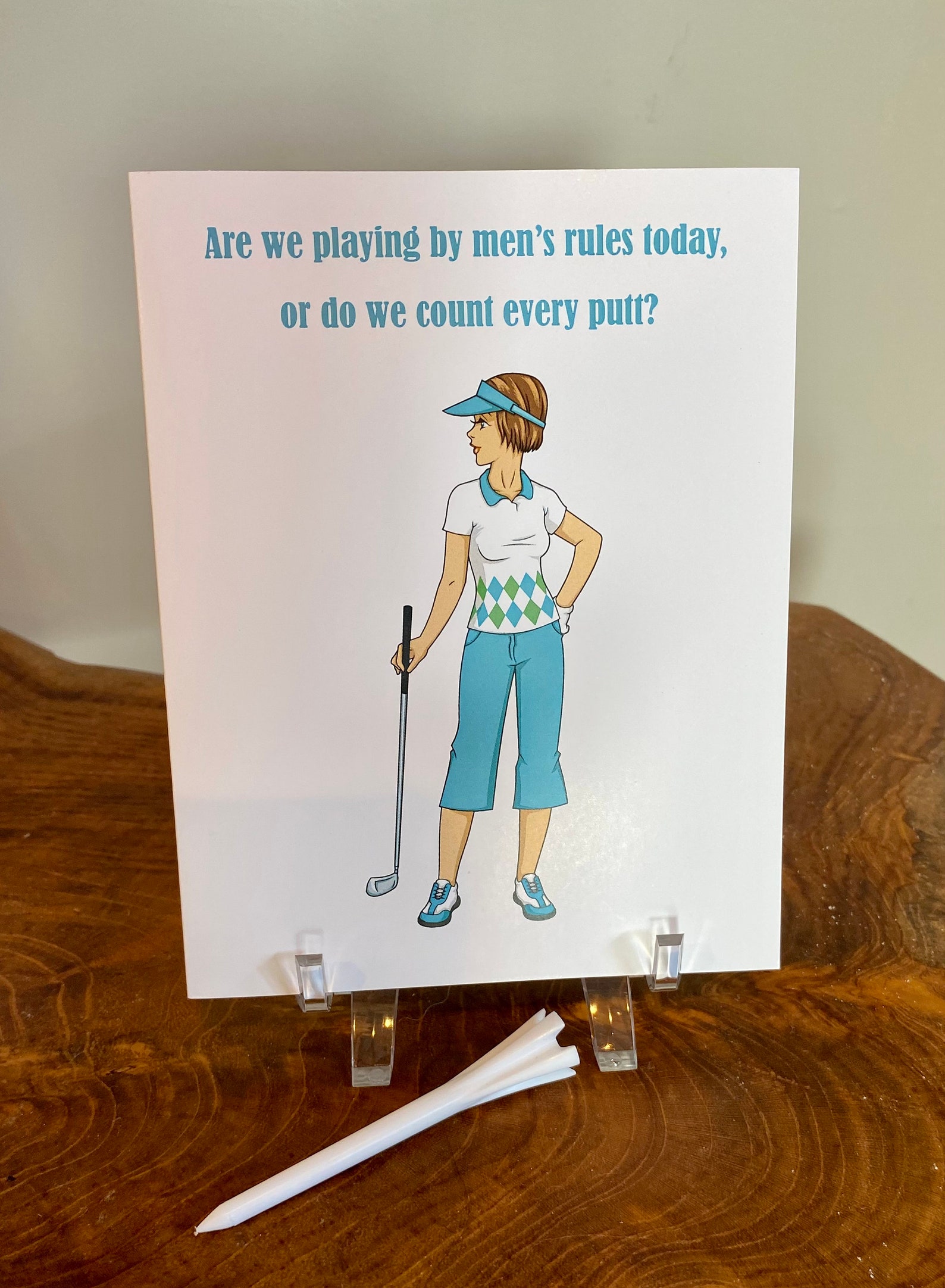 Ladies Golf Gifts Golf Thank You Notes Blank Note Card Set - Etsy