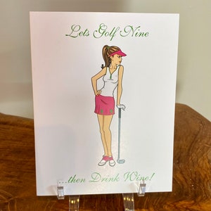 golf gift women,golf art women,golf favor,golf note cards,women who golf,golf women note card,women golf note card,golf girlfriends gif,golfer ladied gift,ladies golf gift,trending Mothers Day,golf gift for women,golf swing