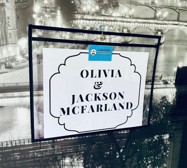 Carpool Signs, Car Rider Signs, Rider Signs, School Sign, Car Pool