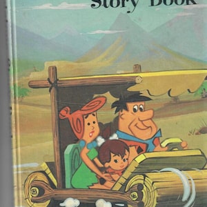 Vintage Flintstone Story Book  by Horace J. Elias H/C 1974 Hanna-Barbera  Free Shipping