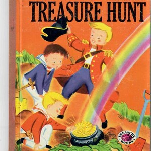 The Wonderful Treasure Hunt by Irma Wilde 1952 Free Shipping