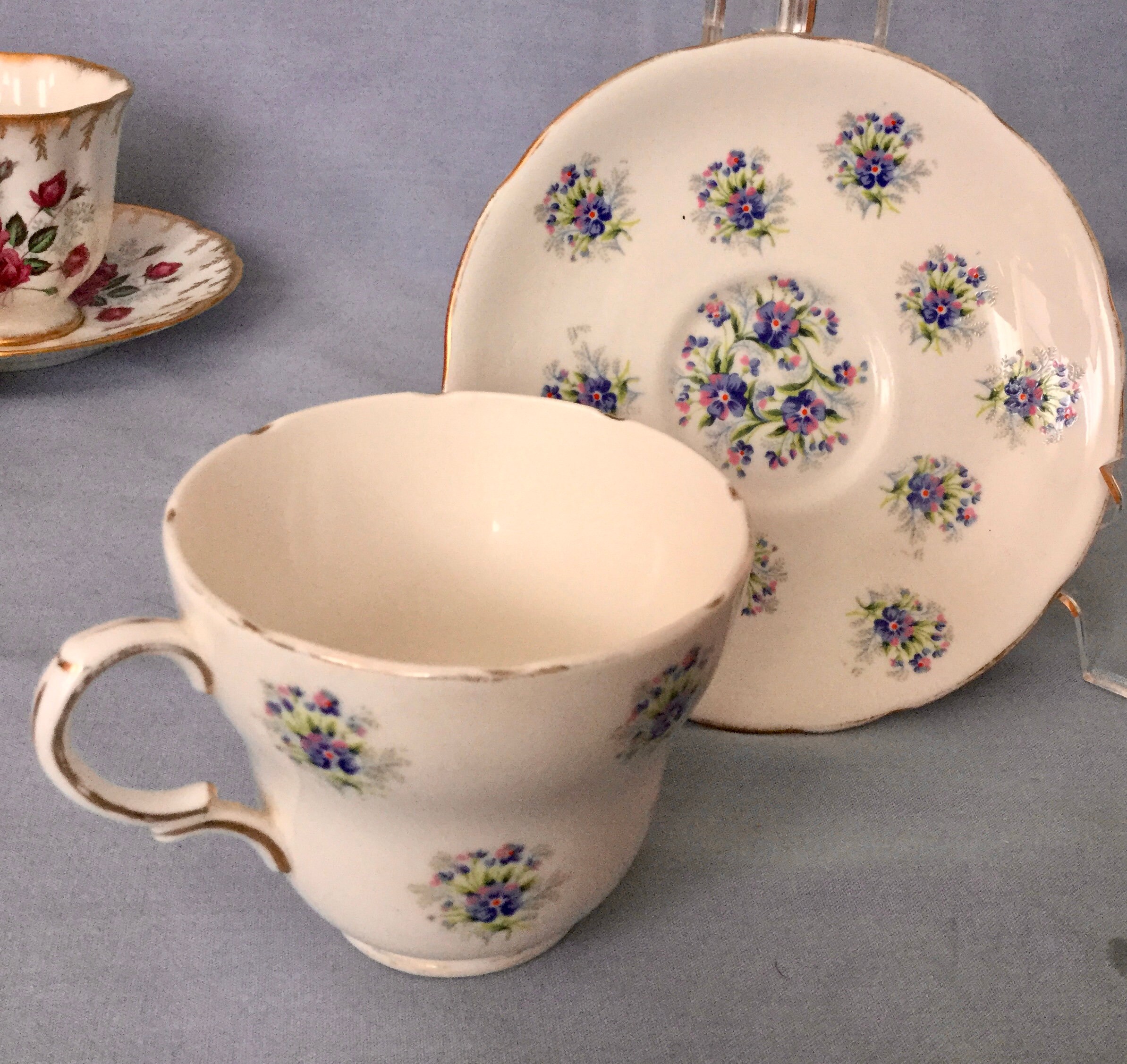 Vintage 1930's Art Deco Gladstone Tea Cup and Saucer Etsy